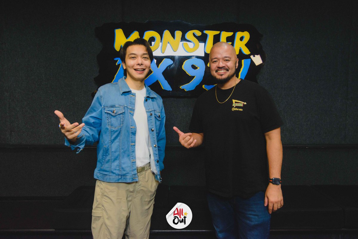 RX931's tweet photo. Eric Ejercito shared his story on #AllOut, where the Monsters got to know him and his acting life! 🌟 #EricEjercitoGoesAllOut

Watch their full interview on the #RX931 livestream channels 📺 #IAmAMonster https://t.co/Biy4RiP3nV