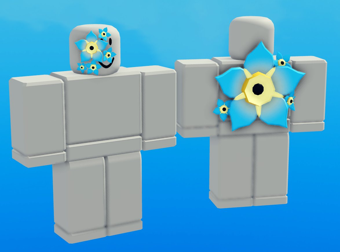 DoorsRoblox's tweet photo. Forget-Me-Not UGC pictures since you can only put 4 images in one post for some reason https://t.co/srIzsZQBJo