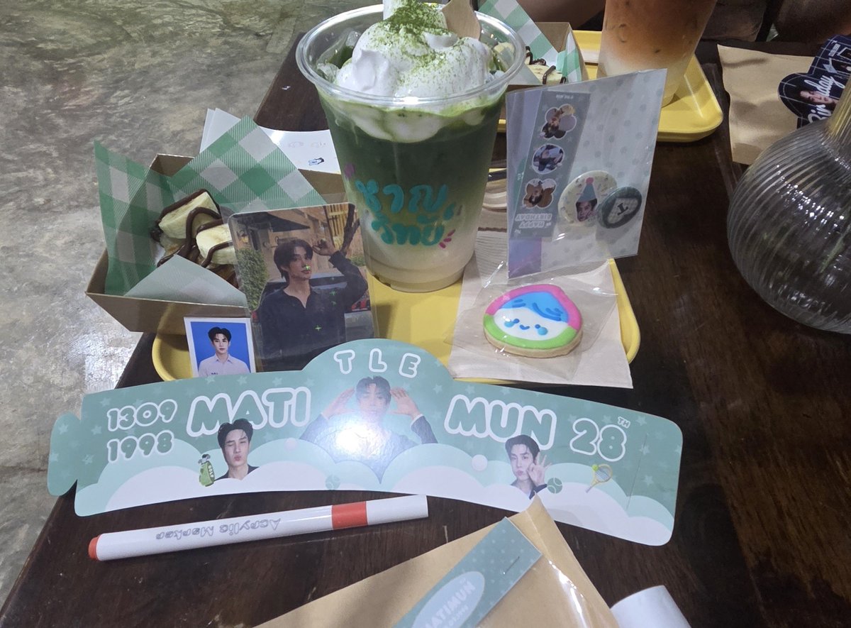 NSupapoke's tweet photo. โปรเจกต์วันเกิด tle matimun💚
วันที่ : 05-13 กันยายน 2026
สถานที่ : Bangphostory | MRT บางโพ (ทางออก 2A) 
คาเฟ่น่ารักมาก 
ติดฝนไปตามเก็บกันน่าาา💚🩷☔️
#ourlitTLErain #tle_mtm #tlematimun #เติ้ลมติมันท์ @bangphostory https://t.co/bNaTWA5CwJ