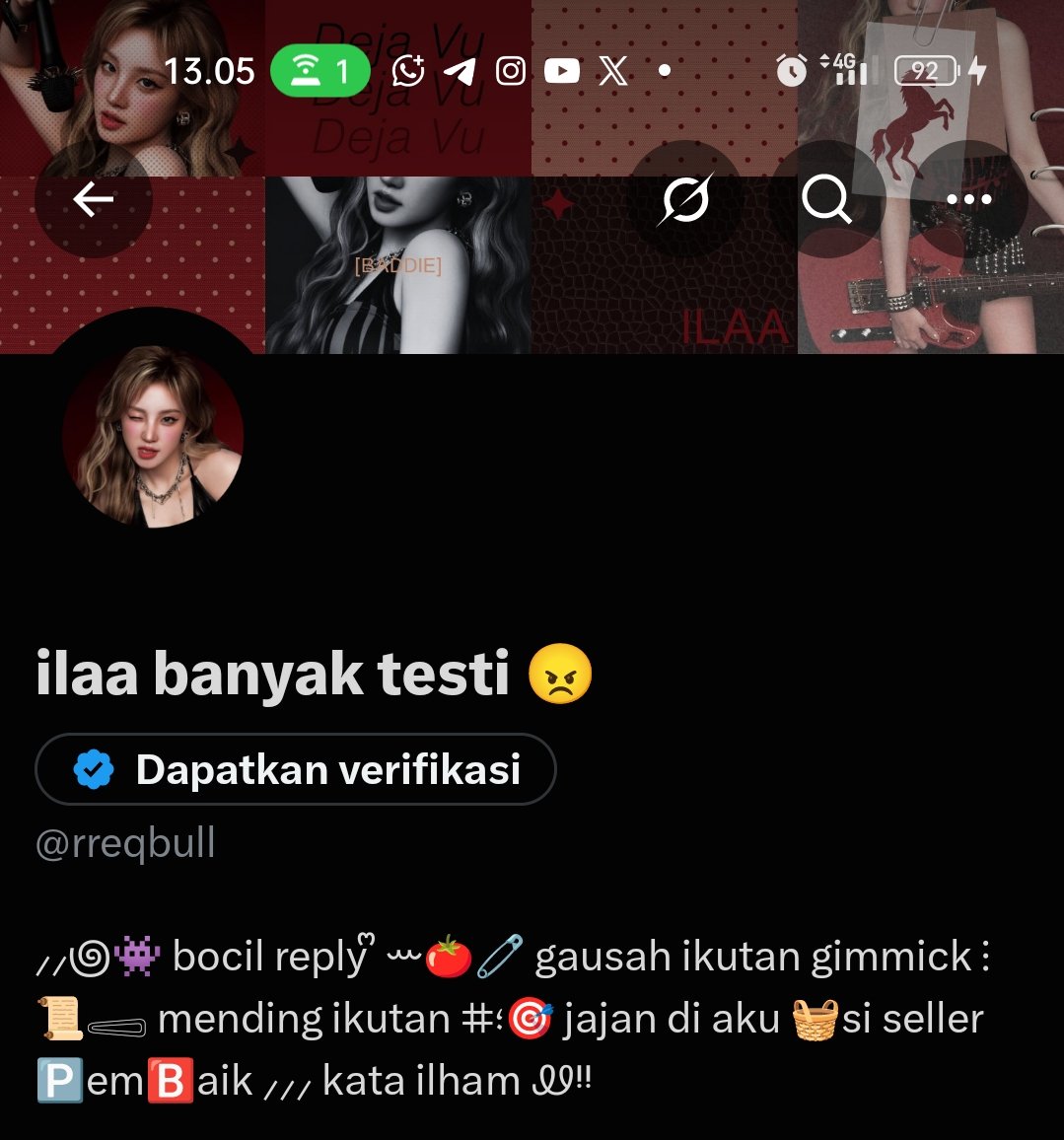 rreqbull's tweet photo. ⋆. 𐙚˚࿔ timakasiii @hhyeiny udah bagi bagi wording lucunyaaa 😣semoga rezekinya balik berkali kali lipat yaa 🪼𝜗𝜚˚⋆ https://t.co/Q66le7ZSMf
