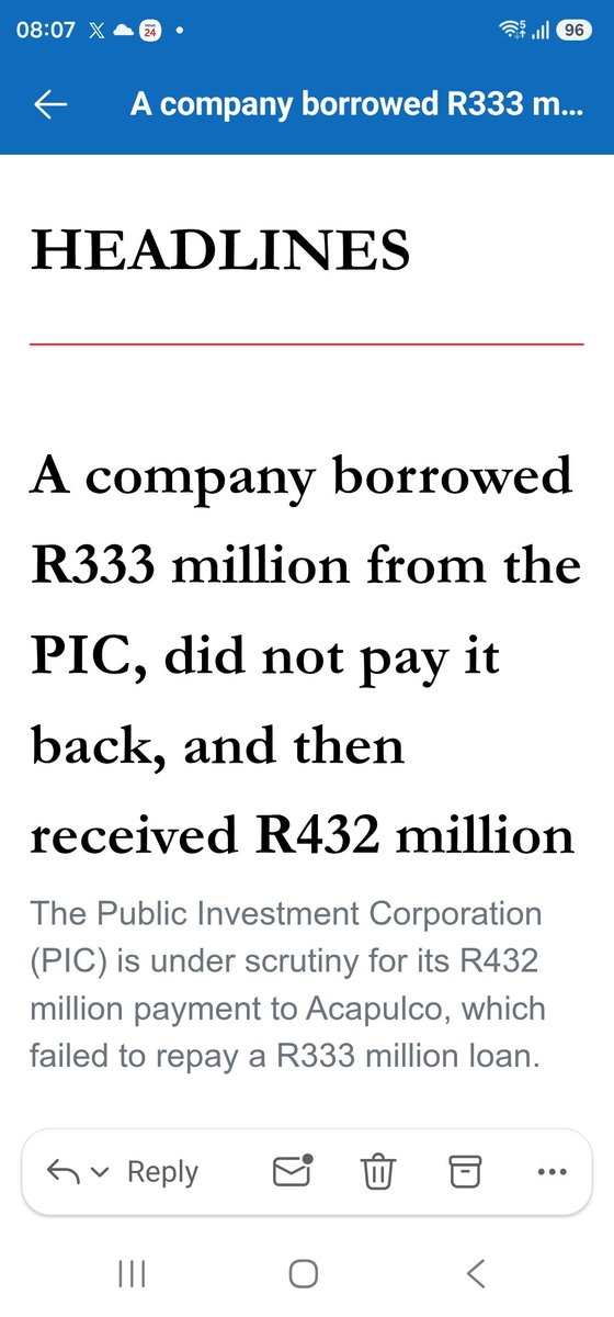 NadiaFerreira85's tweet photo. PIC lends R333m to cadres to buy shares, cadres don't repay the PIC; but then PIC buys those same shares back for R432m. I wanna know how can all we get into this game. https://t.co/VOixbnhaDT