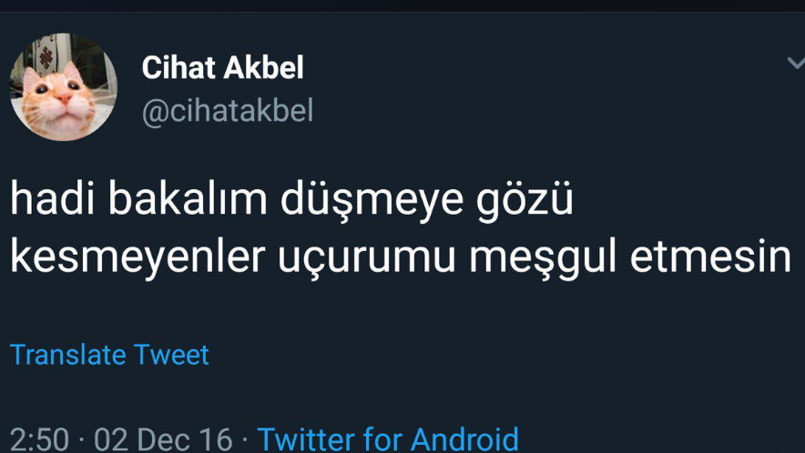 buraknardemir's tweet photo. https://t.co/tKWUCdIBWF