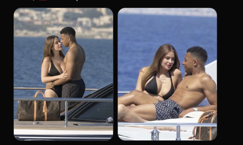 its_ciacia_'s tweet photo. Mbappé's new girlfriend looks familiar to me... who is @grok? Don't tell me it's the one from the little orange. https://t.co/aQGguzaLvD