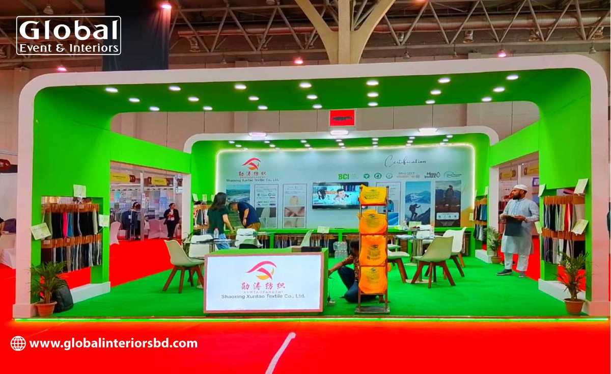 Global_Event_In's tweet photo. Expo Name: Textech Expo - 2026
Expo Date: 2 - 5 Septembar 2026
Venue: Bangladesh–China Friendship Exhibition Center, Purbachal, Dhaka.
Client: Suzhou Xuntao Textile Co., Ltd.
Country: China
Stand Size: 20 x 20 feet = 400 sqf.
#Exhibition
#expo
#event
https://t.co/pTIXBlRACv https://t.co/6nGXWeZQzM