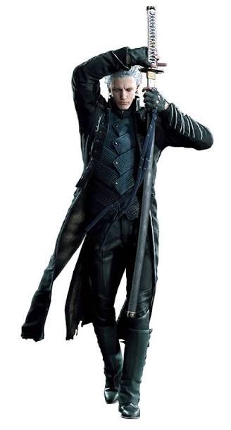 Drysm_'s tweet photo. Nadie me va a decir que la Yamato no es irónica mientras el hijo de buta de Vergil la ande flexeando en primer plano 4 de cada 5 veces que sale en pantalla. https://t.co/0L2laj4CJe