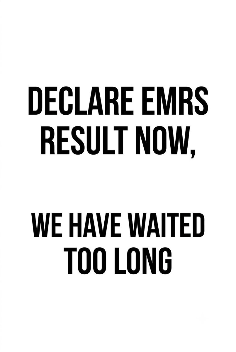 Adhyayan_______'s tweet photo. Candidates deserve results with transparency and a clear timeline. Please stop delaying and DECLARE THE EMRS TIER-2 RESULT NOW!
@TribalAffairsIn @NESTSHQ @cbseindia29 @EduMinOfIndia @JoshiPralhad @jualoram 
#EMRSResultDeclare #DeclareEMRSResult #EMRSTier2Result https://t.co/3KpxGjrf63
