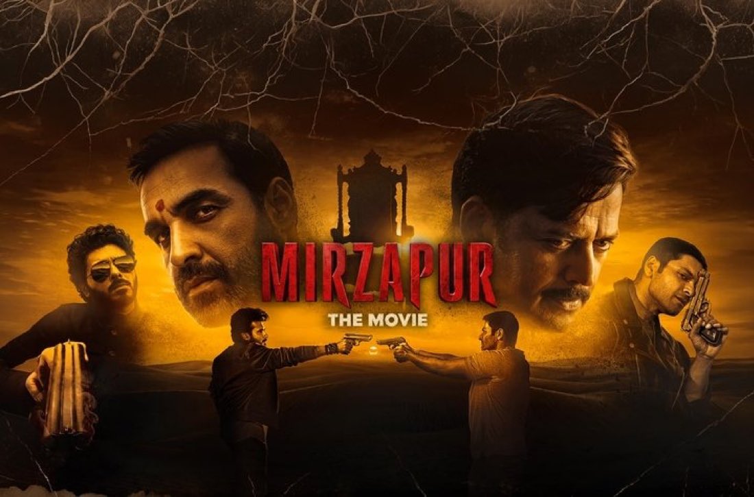 letscinema's tweet photo. MIRZAPUR KA JALWA!!!!

#Mirzapur opens a new genre for Indian Filmmakers. Expect a lot of digital shows to make it to the big screen now. 

The cult Amazon show opens at 26 crores in Hindi — Turning out to be an unstoppable beast🔥 https://t.co/ijpShMyy1K