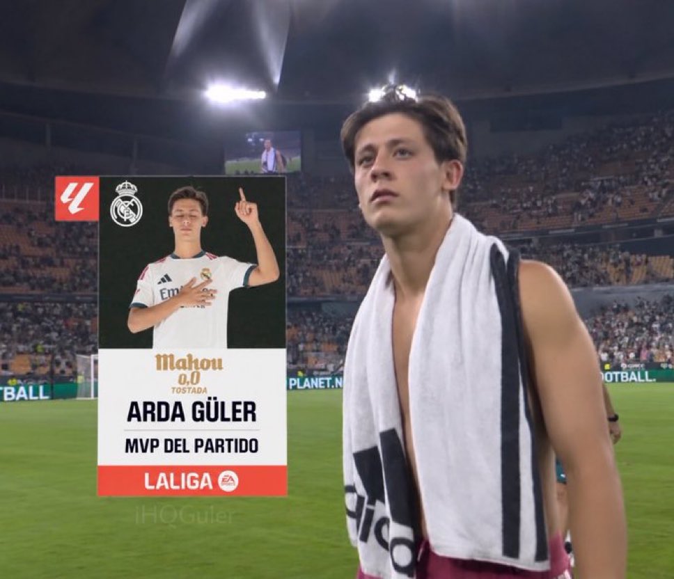 theMadridZone's tweet photo. Arda Güler has 90.6% passing completion rate in La Liga this season. 💫 https://t.co/MvvbJfErTD