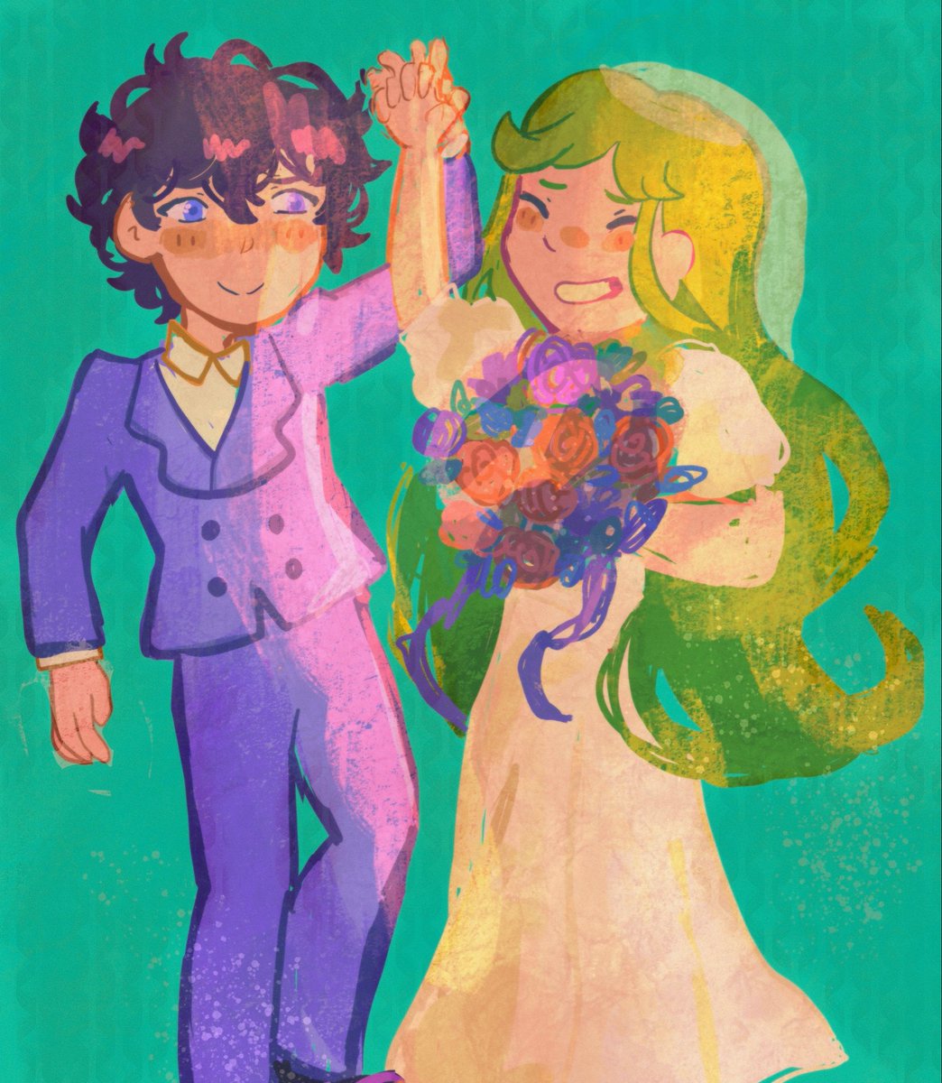 vicsunsproutt's tweet photo. arkco get married now !!!!! #arkco #witchhatatelier https://t.co/xeTmgVL9lc