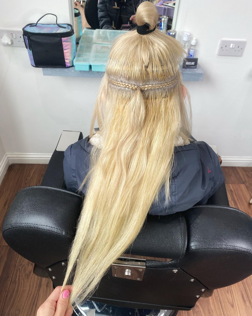 WillodeanMejr's tweet photo. Need short-term extensions for a special occasion? Single-track weave extensions offer a secure, comfortable fit with no glue, metal links, or tape. Made with Chinese human hair, they last up to 3 months and are perfect for occasional wear. https://t.co/FjXgzeGWsK
