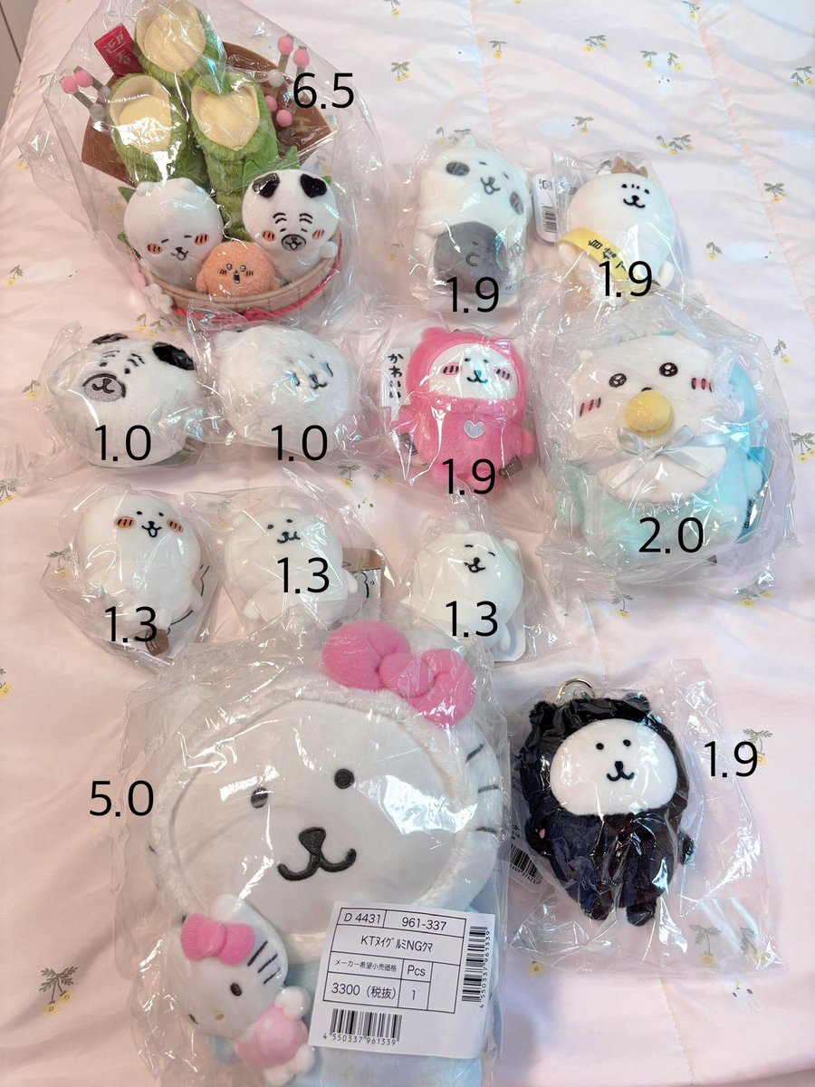 sell__things's tweet photo. 농담곰 나가노마켓 설날 왕관 얼굴 페이스 하트 베이비 미니 산리오 헬로키티 콜라보 고양이 마스코트 누이구루미 인형 각 운미포 가격에 판매 양도합니다!! 전부 미개봉입니다.
인증 가능합니다! 
배송은 ⭐️gs 반값, 일반택배로만⭐️ 합니다! 
디엠주세요❤️ https://t.co/aeiT3bGhf3
