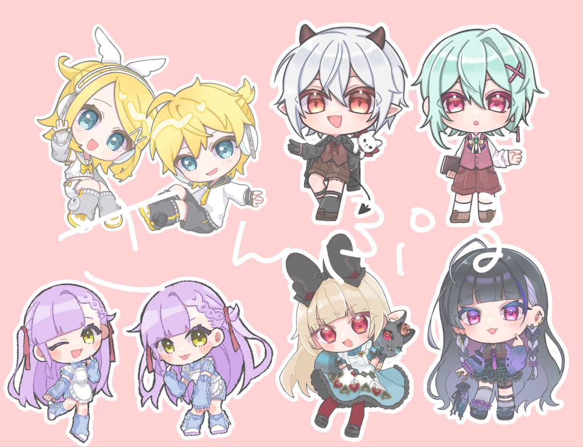 shion_lupus's tweet photo. 【ゆる募】
#RTしたVtuberさんを描く 
久しぶりにミニキャラFA描きたいのでお気軽に是非ご参加ください！

『参加方法』
フォロー(任意)＋RP＋立ち絵添付

〆私が満足するまで(気になった方描かせて頂きます) https://t.co/rkbzxJ4MKH