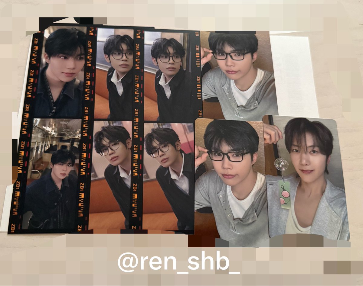ren_shb_'s tweet photo. ZB1 ゼベワン 回帰LOVE 封入 トレカ 通常盤 初回盤 ソロ盤 HMV タワレコ特典 交換

【譲】ゴヌク　メテュ　テレ　メガネ　風鈴

【求】ハンビン風鈴

郵送希望📮

DMまたはリプお願い致します。 https://t.co/bRIFH9GqgZ