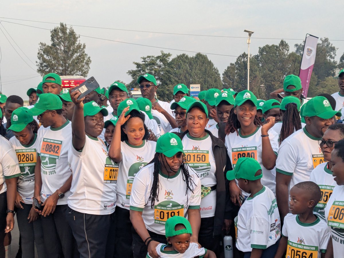 WWFUganda's tweet photo. "Proud to have participated in the Rwizi Run 2026-running for a cause that connects us all: protecting River Rwizi and securing water for people, nature and generations to come," @WWF_UgCD Director-Ivan Tumuhimbise 
#RwiziRun2026 #RiverRwizi https://t.co/IOob4UNvVi