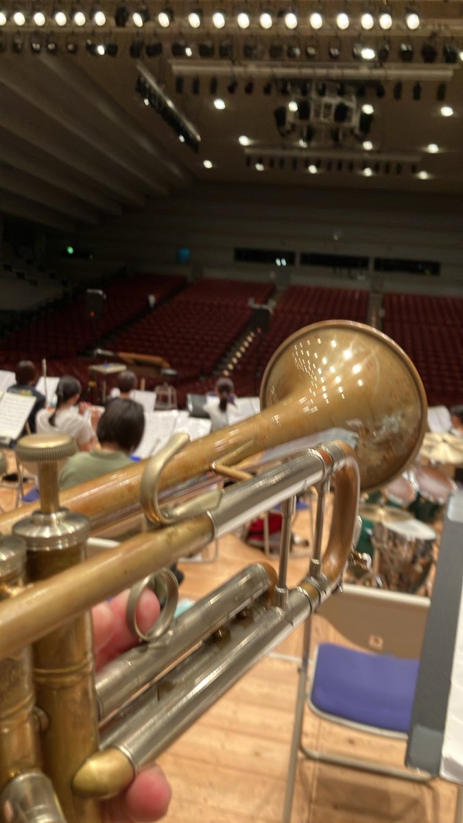 trpkuwa's tweet photo. 定期演奏会リハ！

#宗像ユリックス
#イベントホール https://t.co/0jQZAviq8r