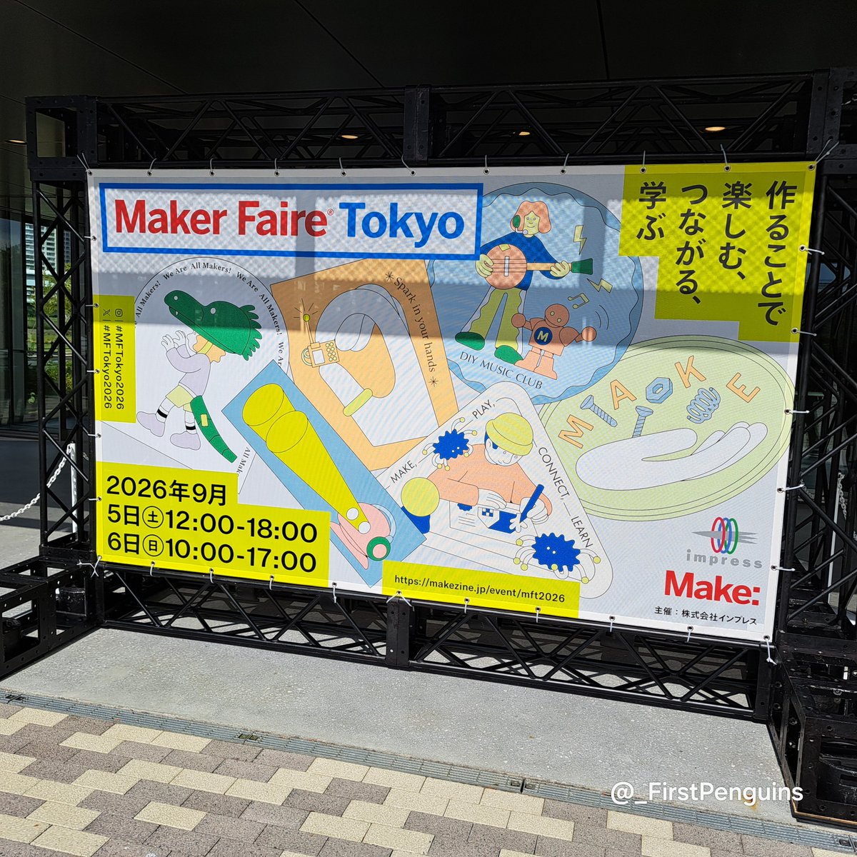 _FirstPenguins's tweet photo. MakerFaireTokyoきました︎︎👍 https://t.co/l8JKzePIak