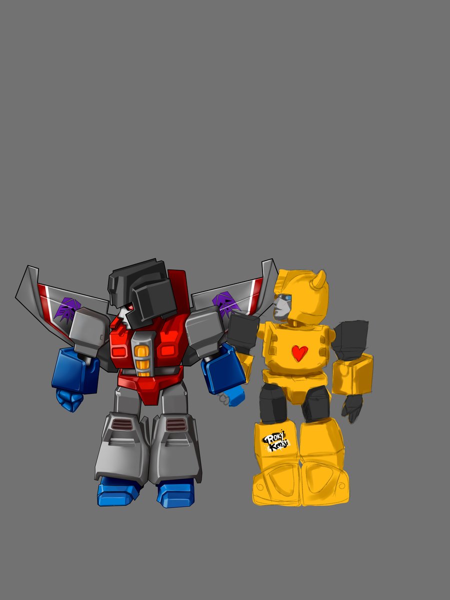 BaltoRK_63's tweet photo. WIP.
Starscream está listo; ahora sigue el pequeño abejorro. 

(Por fin se me hizo la de chambear 🫡)

#starbee #transformers #fanart https://t.co/ATwpv5U1g7