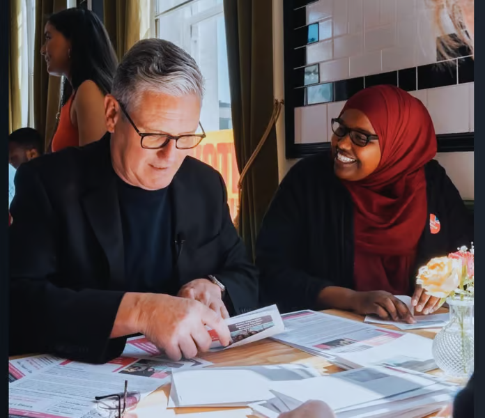 daveatherton's tweet photo. Somali Sagal Abdi-Wali is tipped to take over former PM Keir Starmer's Holborn seat. She's leader of Camden council. 

I'm sure it's just a coincidence that 93.2% of Somalis in the borough live in taxpayer paid, social housing.

Or maybe Camden is twinned with Minneapolis.

CC @nickshirleyy