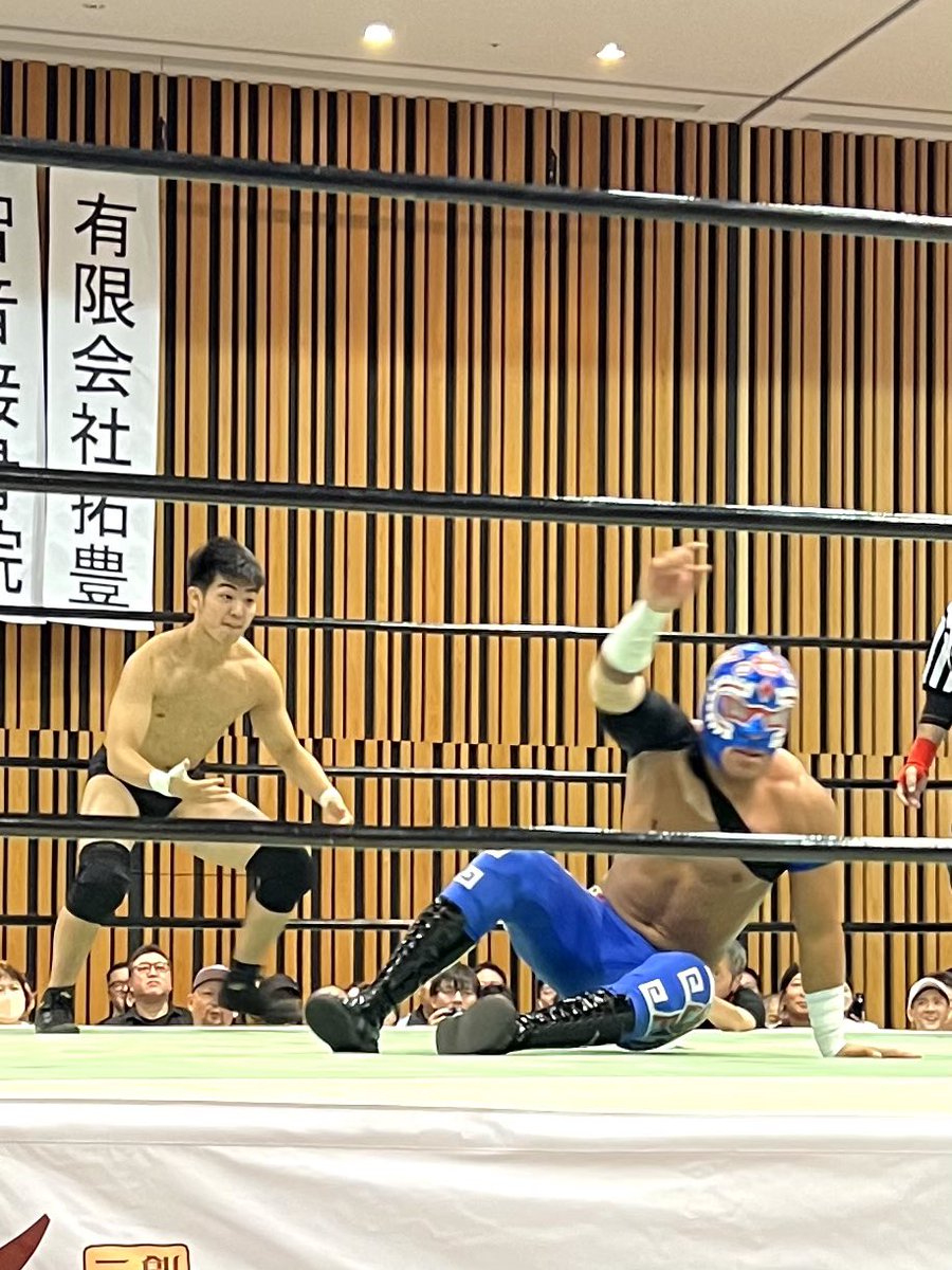 mamico_F's tweet photo. #みちのくプロレス
#サングレアステカjr
#SangreAztecaJr https://t.co/Qtimyu4A6Z