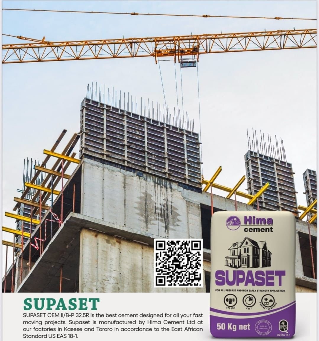 mahoroevelyn01's tweet photo. Need strength sooner? Hima Supaset is built for now. With high early strength, it helps you stay productive, meet timelines, and maintain quality. For precast &amp; urgent applications, ask for Hima Supaset at your nearest hardware store.

#HimaSupaset #HimaCement @HimaCement https://t.co/BibpcuBQBO