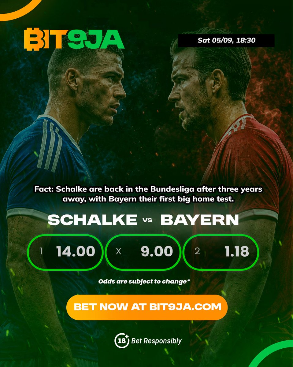 bit9jahq's tweet photo. A Loaded Weekend! 🔥
Four fixtures on the board, and na only sharp predictions dey collect USDT.
Trust your gut, drop your pick. ⚽️
#Bit9ja #Football
18+. Play Responsibly. Licensed in Nigeria. https://t.co/GTSvmdxYbH