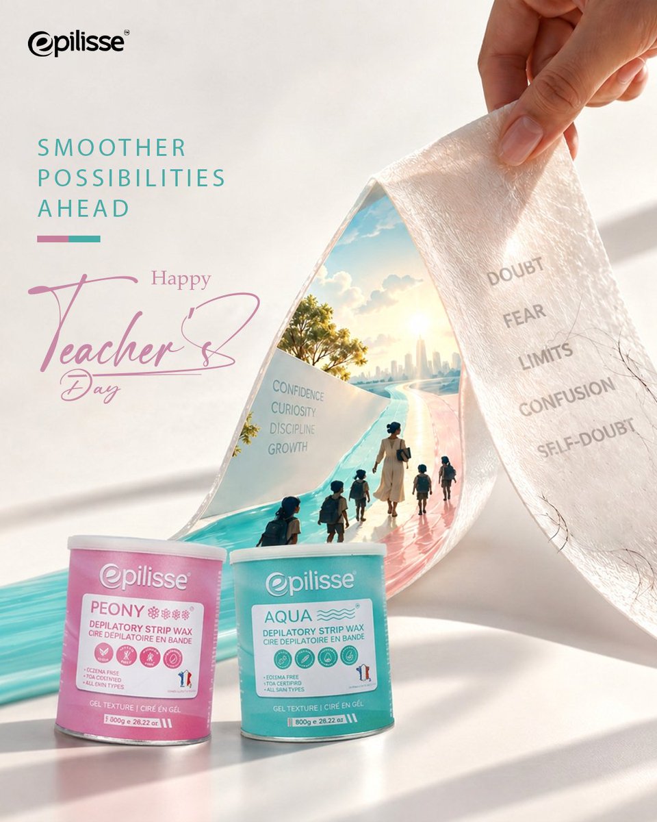 epilisse's tweet photo. Sometimes, the greatest lesson is learning to believe in yourself. ✨📚 This Teachers’ Day, Epilisse celebrates those who inspire confidence, curiosity &amp; growth. 💗

Happy Teachers’ Day! 👩‍🏫✨

#HappyTeachersDay #Epilisse #TeacherAppreciation #Education https://t.co/Y1zZq1EdI3