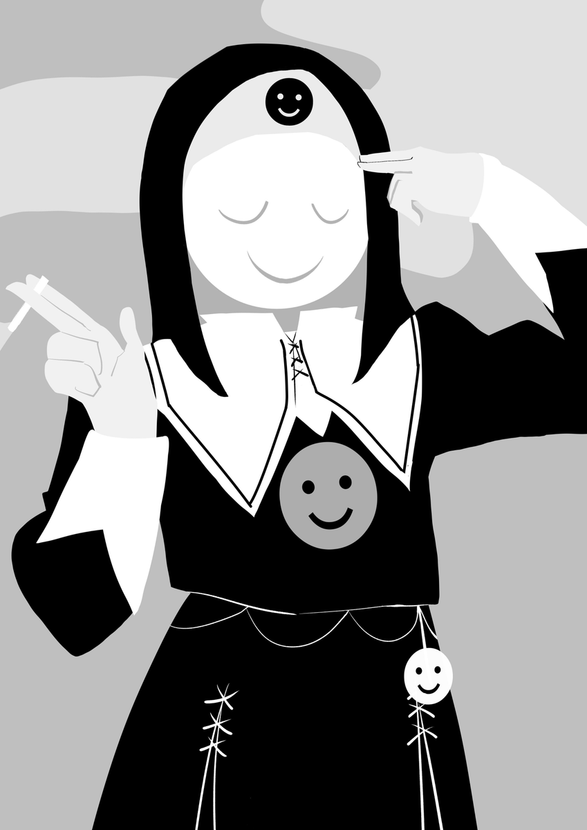 absentsmiler's tweet photo. “Gott ist tot"

#additionabstraction #smileclan https://t.co/adcFjbGnWa
