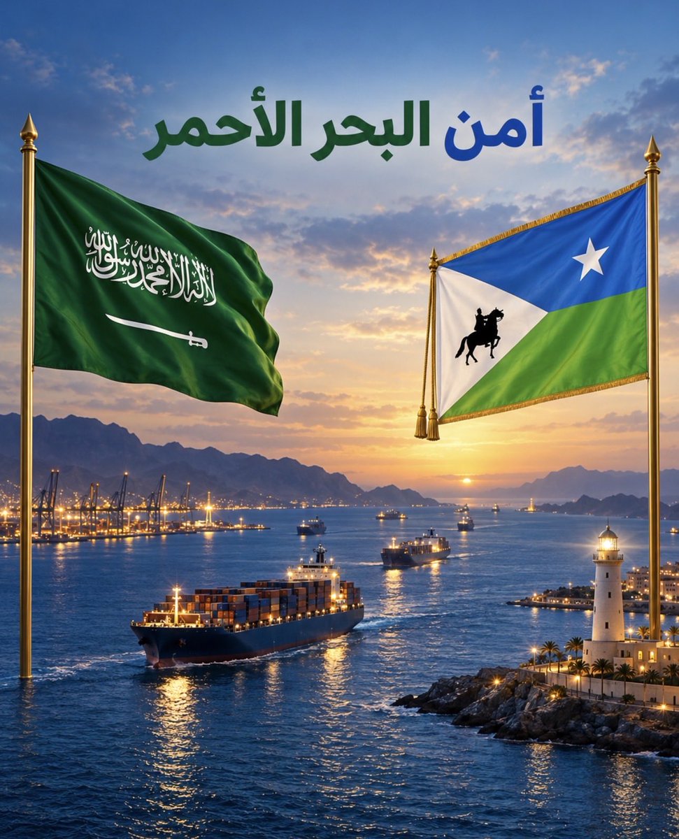 SaudiNESForum's tweet photo. أمن البحر الأحمر وخليج عدن ليس قضية محلية، بل مسؤولية إقليمية مشتركة.

إن تعزيز التعاون بين السعودية وولاية شمال شرق الصومال يمكن أن يدعم أمن الملاحة، والاستقرار الساحلي، والتنمية الاقتصادية في أحد أهم الممرات البحرية عالميًا. 🇸🇦🌊🇸🇴 https://t.co/tfzD1V7MbM