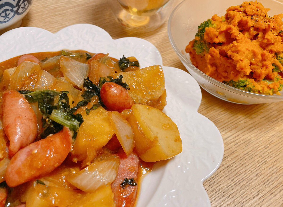 SugarMei_'s tweet photo. あま��らみそいため作った
いったんトマトはお休み https://t.co/RFxS0lRcK7
