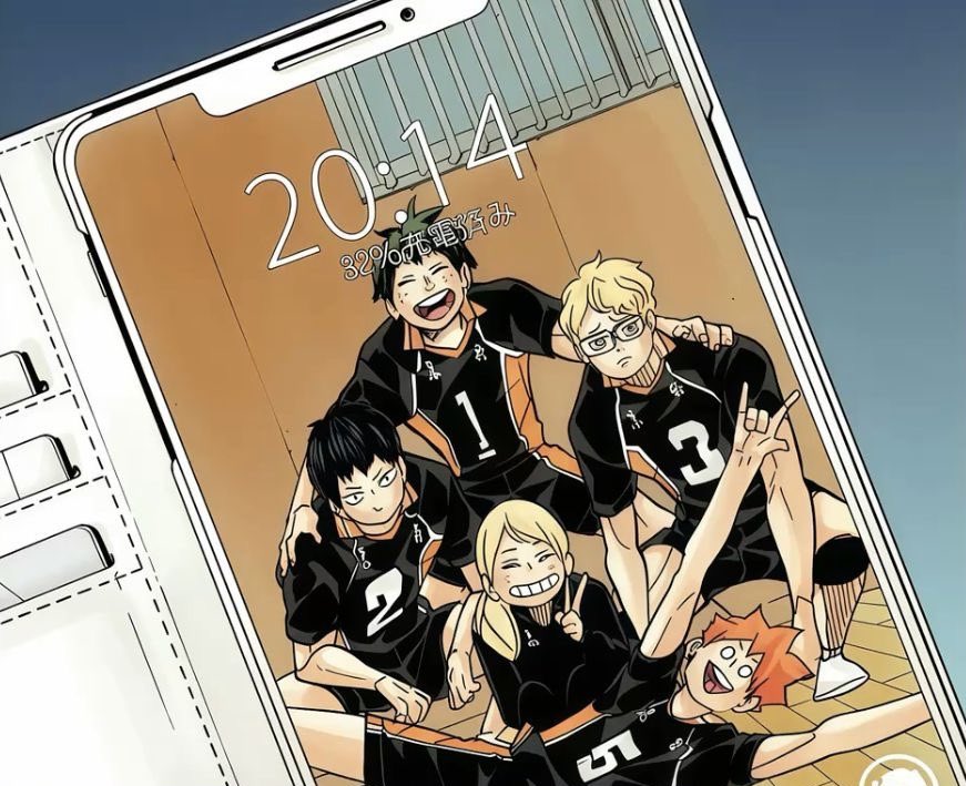 oikawatcru's tweet photo. karasuno first years friendship is the most precious thing ever i sobbed don’t bring this up around me https://t.co/N2nbKl0O2m