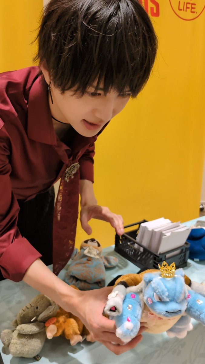 1017boon's tweet photo. 好きなポケモンはカメックスだそうです✨️

#前田大翔　#リリイベ王子くん https://t.co/dKV84Wpu7V