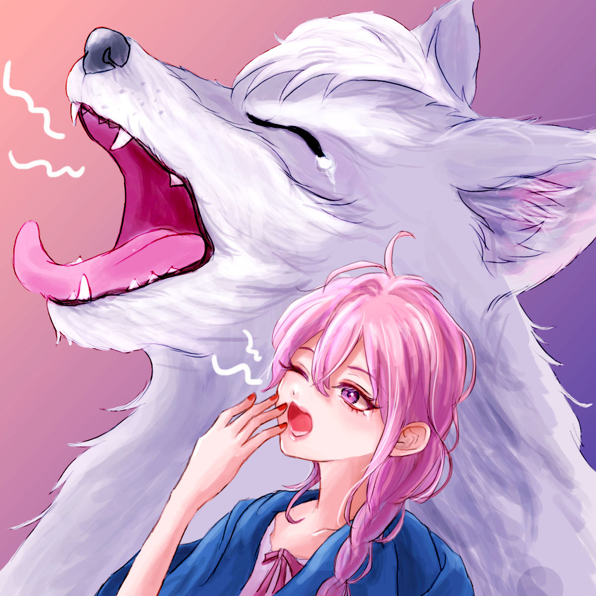 hapira_drawlife's tweet photo. ふぁ〜、眠い……
シンクロ
#イラスト #創作イラスト #女の子イラスト https://t.co/y90Xm8aiIN