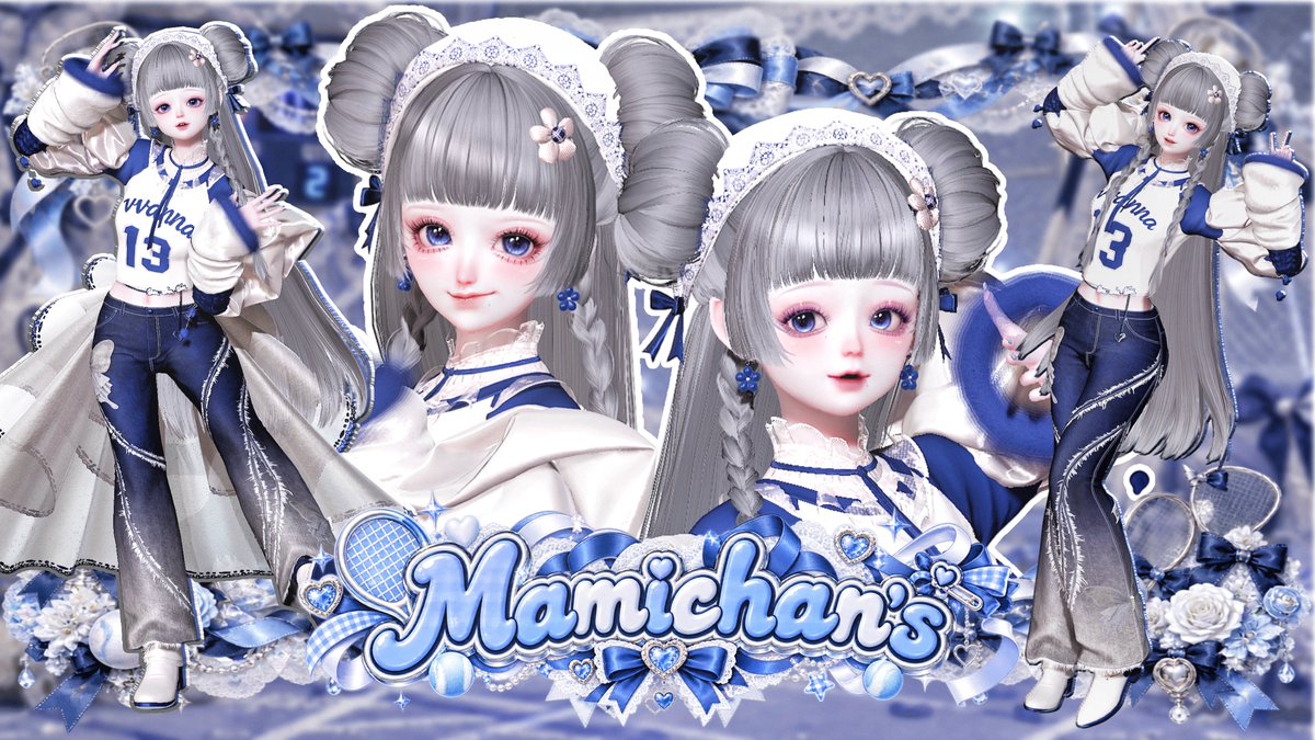 m3_aiu's tweet photo. 💙🏋️‍♀️💙

✩.｡………………………………………… ｡.✩

#キラパラ加工  #まみちゃんず https://t.co/ibtpxb7eSJ