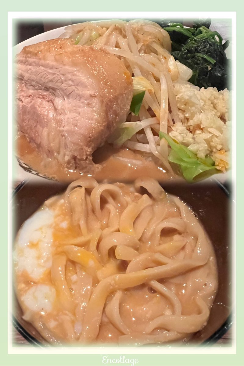 doadw's tweet photo. #ちばから 穴川店 
千葉市稲毛区

#ラーメン豚一切れ レン草、温玉
野菜マシマシ、🧄、脂、辣油マシ

今回のスープが過去1番と言って
過言ではない美味しさだった👍

神豚もいつも通りにウマウマで
箸で簡単に解れる柔らかさ🥩
最高か〜❣️

女将さん、流石ですわ〜✨
ご馳走様でした😋 https://t.co/Sy2ow9QuUc