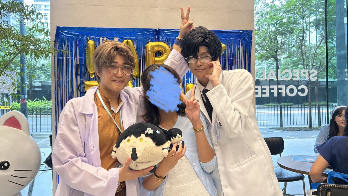 j_sh208's tweet photo. had so much fun earlier! thank you for making this possible for us 🩵 until next time po 🥰

#SweetPrescription @0118tanoshii_co https://t.co/gkR4osILN1