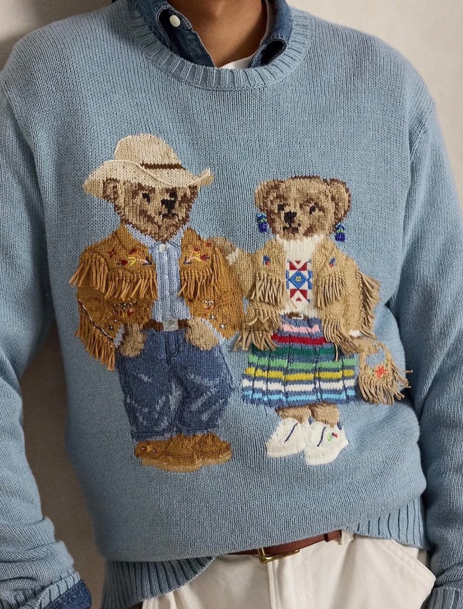 StreetFashion01's tweet photo. Ralph Lauren just partnered with Indigenous brand TOPA and it’s insanely good https://t.co/sMnQUv4Fkr