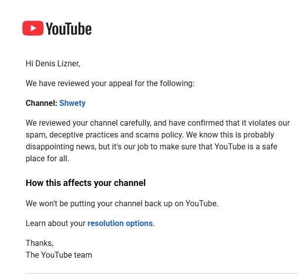 Shwetyxd's tweet photo. Hey there, for the past 3 months I have been trying every single day for my channel getting reinstated, but unfortunatelly @TeamYouTube is not responding to me. Please share this, because there might be a chance that someone from youtube could see it and maybe give a fair review. https://t.co/jmLtTY65Ej