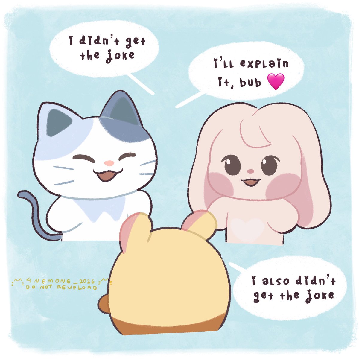 4nemone_'s tweet photo. I’ll explain it to you bbamji dw 😹😹 #lemyo #kkyuping #NCTDREAM️ https://t.co/7vdomQtaX7