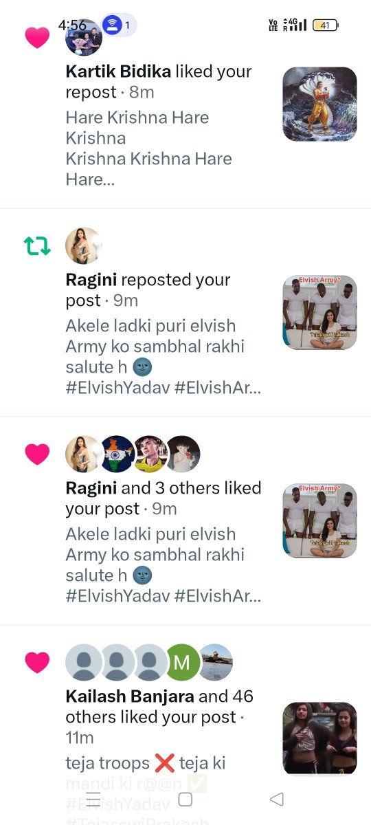 luvyYadu's tweet photo. @raginimaheshwa #TejaTroops  gawar rmdi 😭😭 apni malkin ki tarah gawar hi rahegi 😭 #Tejapoos
#ElvishYadav #ElvishArmy https://t.co/hUTB98yO31