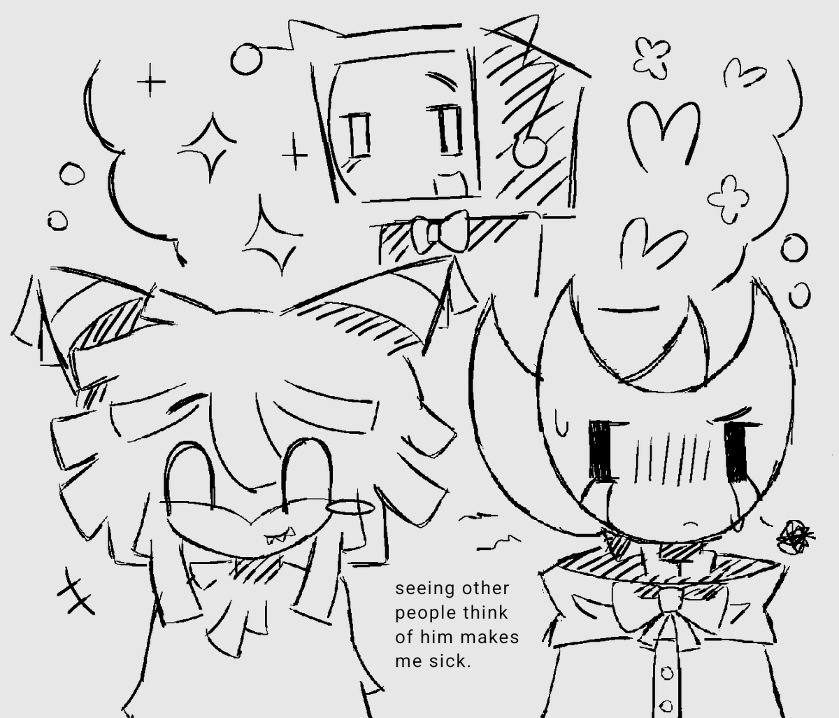 dazzlybunny's tweet photo. (sdhrjhfmd heavily targeted vent art 🙂🙂🐇 if any of my  loved ones seesthis im cooked.) https://t.co/fmArQFJQkH