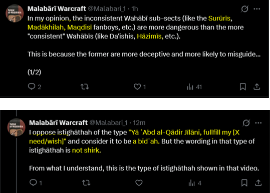 umyyr_'s tweet photo. @Malabari_1 @Milat_at_Tawhid IDK man, you're a Mushrik so perhaps you felt personally attacked. https://t.co/AQmnNo94La