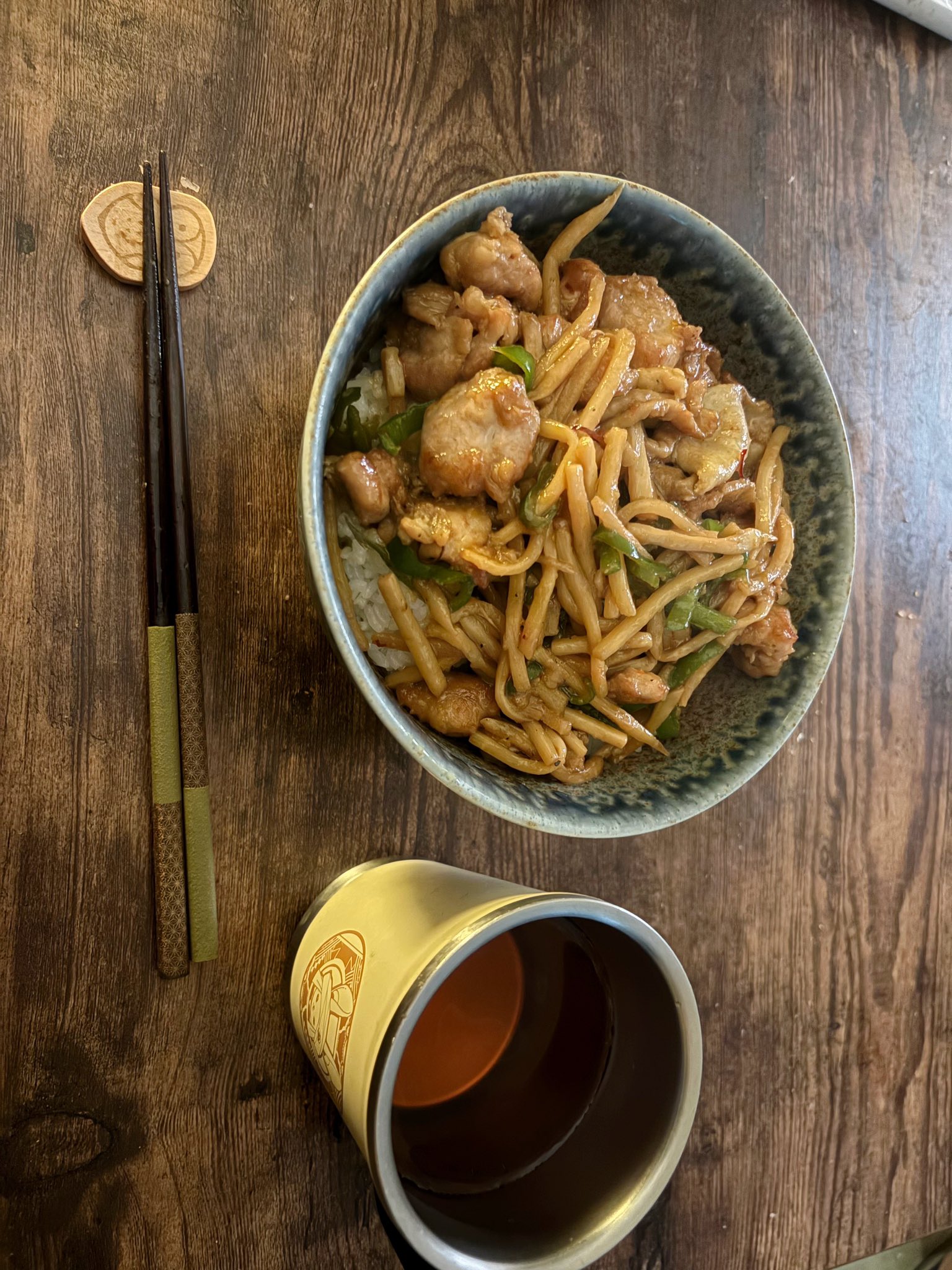 チンジャオ チキン 丼