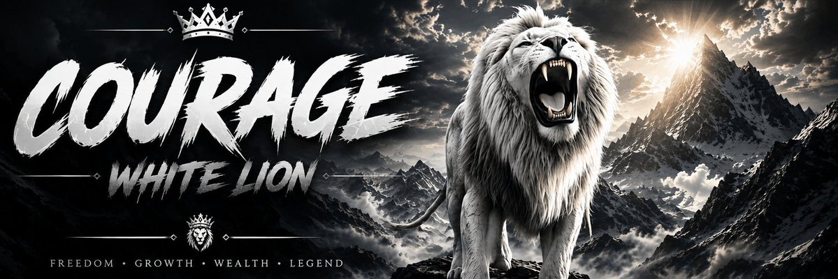 said4994s's tweet photo. @CoinMarketCap I don't doubt that the White Lion will be next 10000X

$COURAGE https://t.co/pJQKiOMqP7