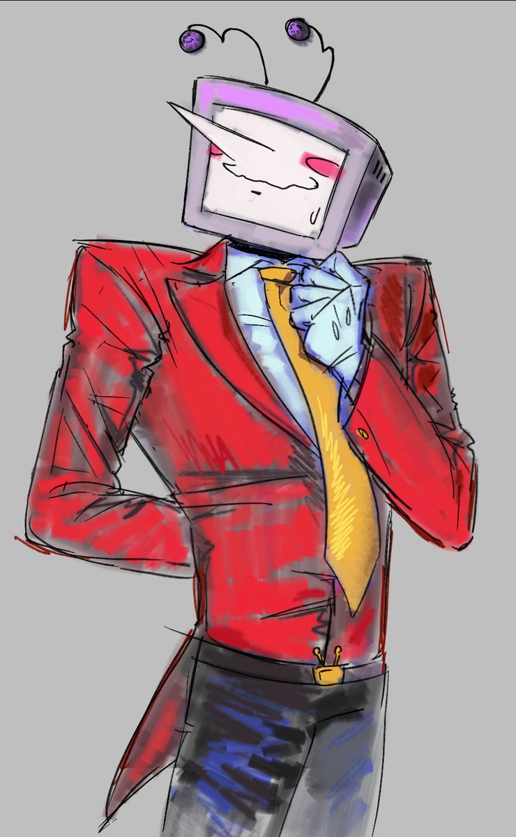 WHISPERINGD00R's tweet photo. Scrible #tenna #deltarune https://t.co/jI1aI6o1LS