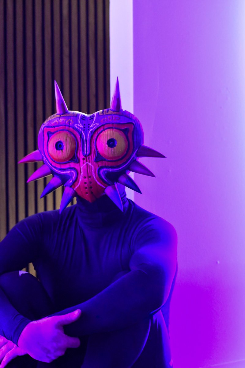 D0ubleDamage's tweet photo. Made this mask myself - one of my fav cosplay projects so far
#MajorasMask #Zelda #LegendOfZelda #Cosplay #Handmade #CosplayCraft #Nintendo #GeekCulture https://t.co/C6NEj3QOhb