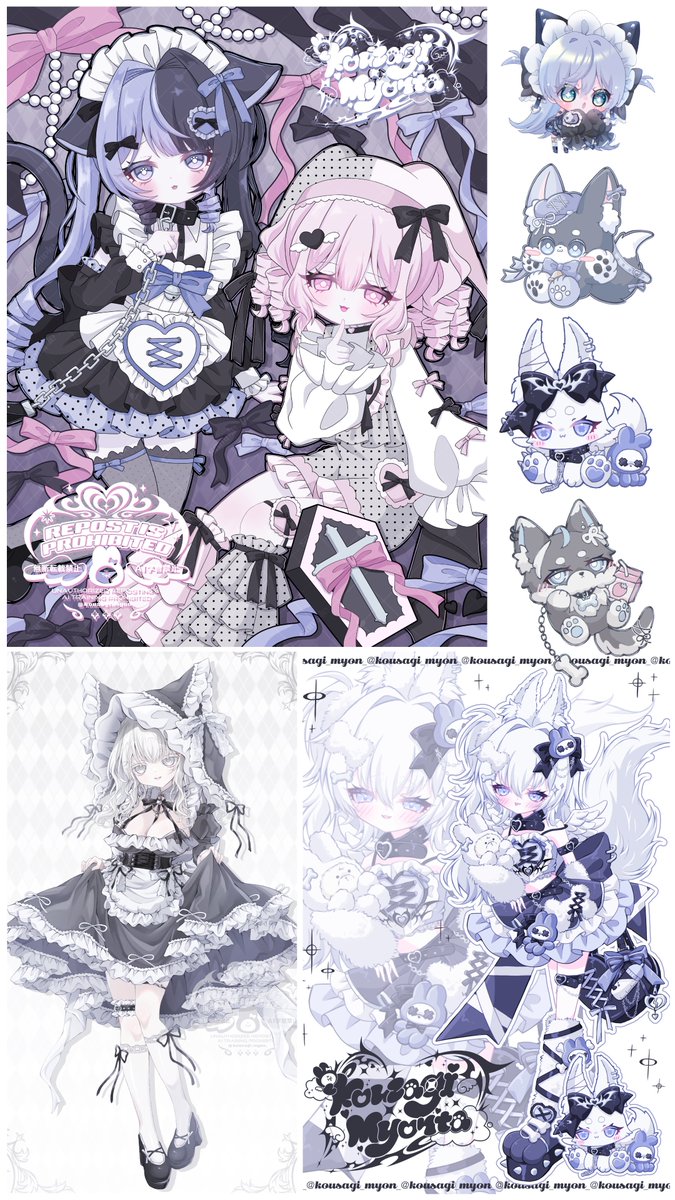 kousagi_myon_'s tweet photo. ⋆͛📢⋆ご依頼募集中🤍

♡デザイン
衣装(2D、3D、実物)/キャラクター(人)/マスコットキャラクター

♡イラスト
等身/デフォルメ/パーツ分け立ち絵/IRIAM立ち絵/1枚絵/配信背景

ご相談のみ大歓迎.⋆𝜗𝜚
ツリーから詳細ご確認の上お気軽にプロフィールのメールにてご連絡くださいませฅ^•ω•^ฅᕷ*.° https://t.co/dwdMfqhaKP