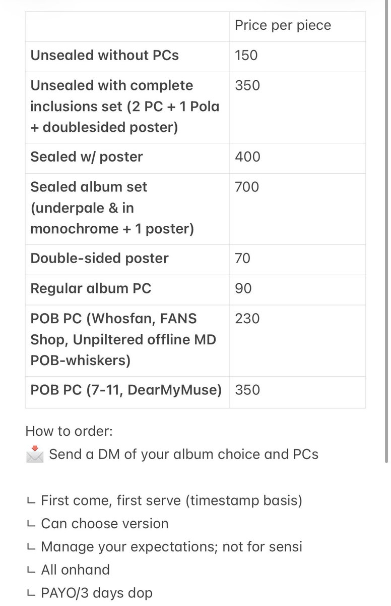 wompsyyy's tweet photo. WTS LFB PH DAY6 WONPIL UNPILTERED

Unsealed album w/o PC - 150
Unsealed w/ complete inclu (can choose pcs!) - 350
Sealed album w/ poster - 400

📩 DM for orders ✨

ㄴ onhand
ㄴ x sensi
ㄴ PAYO/3 days dop

# DAY6 데이식스 김원필 highs and lows toxic love up all night pil https://t.co/aHFObsp2mP