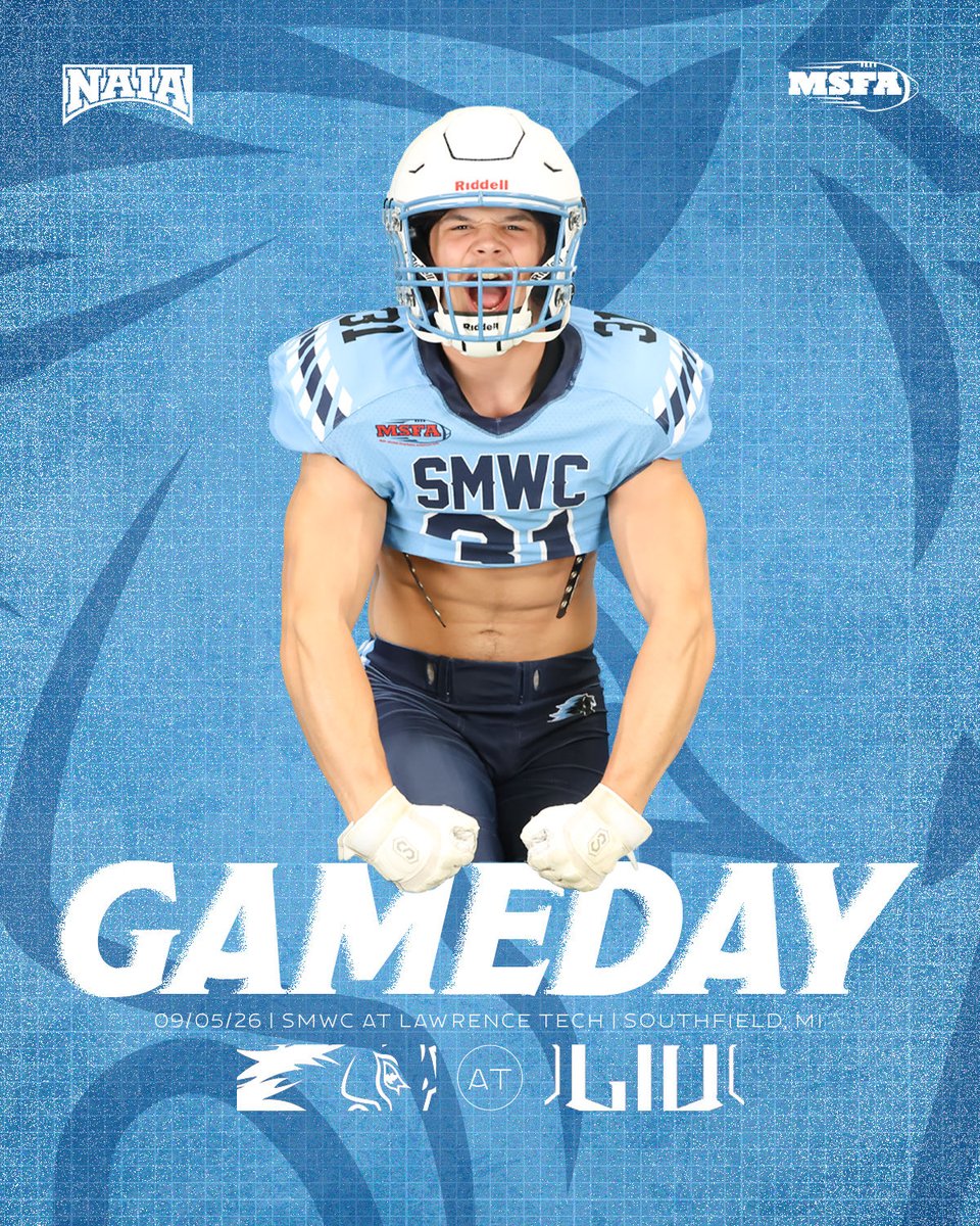 SMWCFB's tweet photo. WAKE UP, POMEROY NATION‼️🐎

🆚 Lawrence Technological University
🗓️ Saturday, September 5th
📍Blue Devils Stadium 
🕑 1:00PM ET
📺 https://t.co/fgyxplfhT7
📻 WNDI 95.3FM https://t.co/0Aal6VjqCv