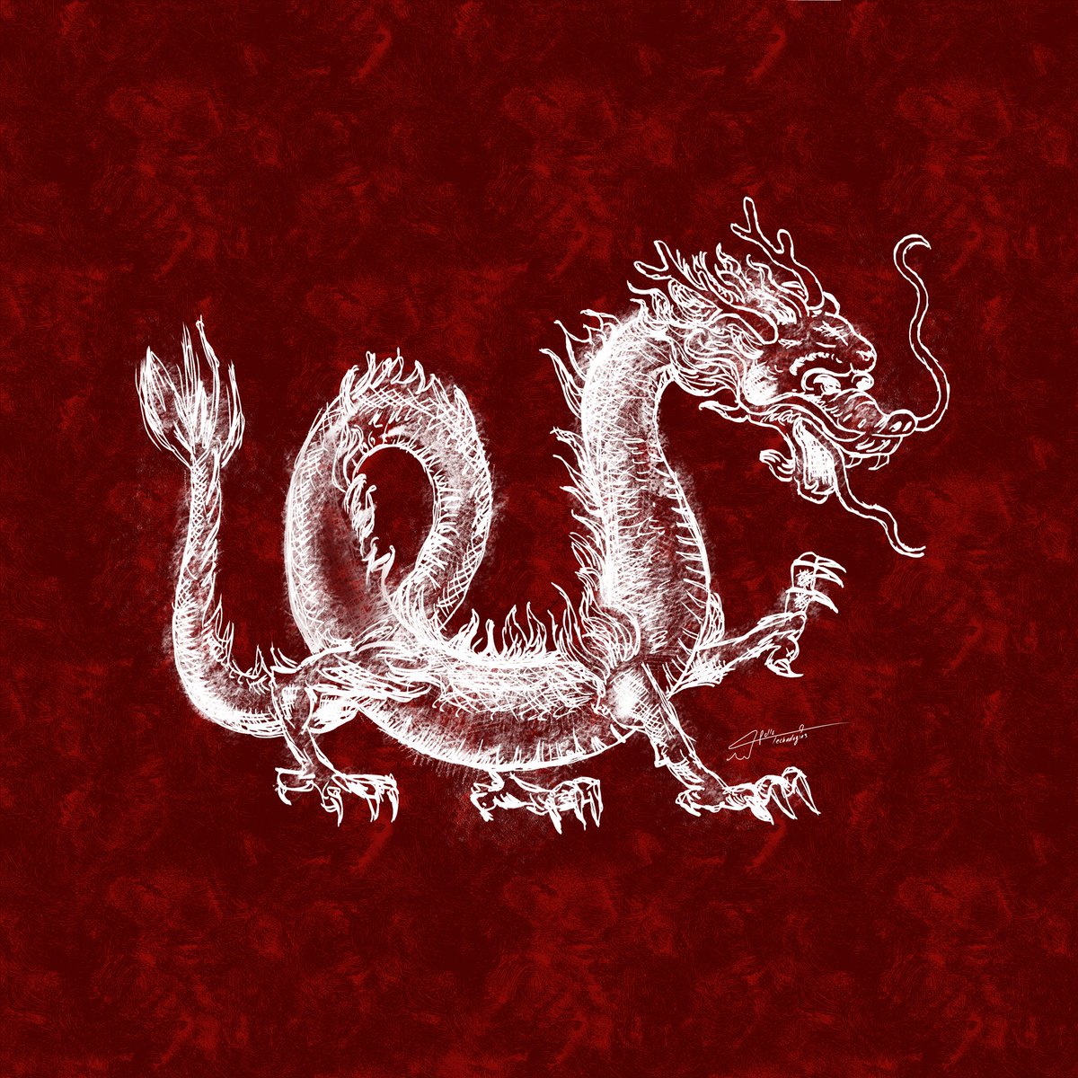 ApolloTech96's tweet photo. Tomb Raider II inspired Dragon
Stone • Jade • Gold
The Chinese dragon symbolises good fortune, wisdom, strength and power
#TombRaider #TRII #Dragon #FanArt https://t.co/b9U9Sex12Z
