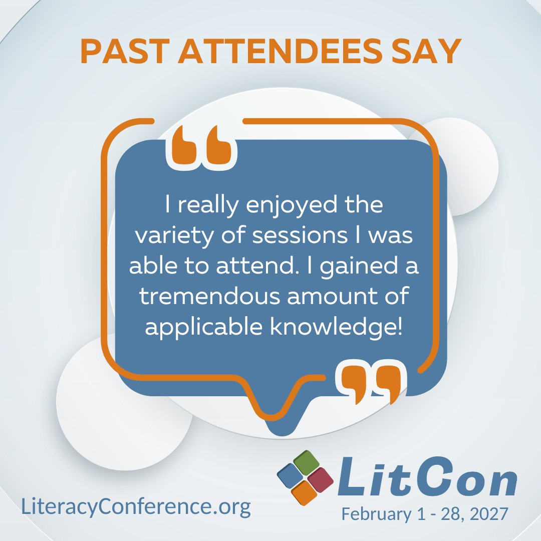 mylitcouncil's tweet photo. Your PD just got a lot more fun. πβ¨
Join fellow educators at virtual LitCon for fresh ideas, practical strategies, inspiring speakers, and a whole lot of literacy love.
ποΈ Register by 11/15 and save $100! https://t.co/dEAHSbWjM8
#k8litcon #educators #virtualconference https://t.co/OzZi6426BL